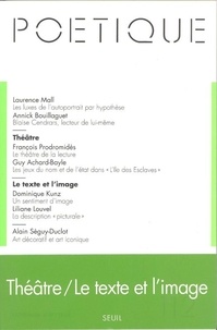  Seuil - Poétique N° 112 : Théâtre / Le texte et l'image.