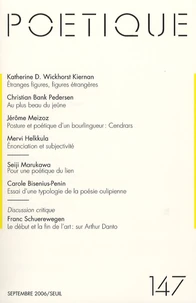 Poétique N° 147, Septembre 2006