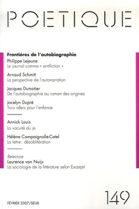 Frontières de l'autobiographie
