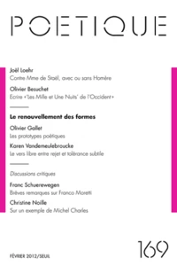 Le renouvellement des formes