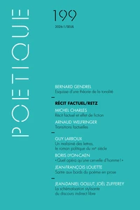 Poétique N° 199/2026-1
