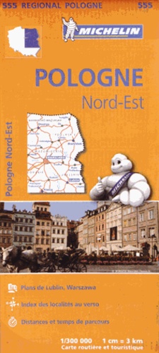  Michelin - Pologne Nord-Est - 1/300 000.