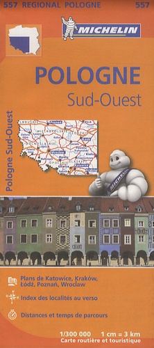  Michelin - Pologne Sud-Ouest - 1/300 000.