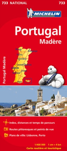  Michelin - Portugal Madère - 1/400 000.