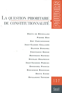 La question prioritaire de constitutionnalité