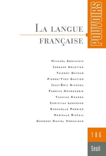 Pouvoirs N° 186 La langue française