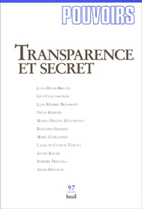Transparence et secret
