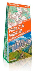  TerraQuest - Prokletije, Durmitor - Albanian & Montenegro Alps - 1/65 000.