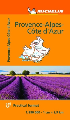  Michelin - Provence-Alpes-Côte-d'Azur - 1/290 000.