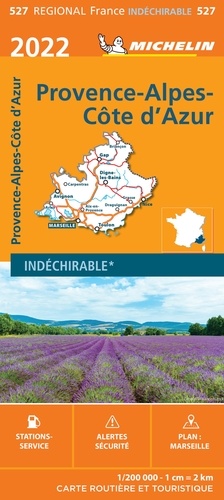 Provence-Alpes-Côte d'Azur. 1/200 000, indéchirable  Edition 2022