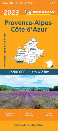Provence-Alpes-Côte d'Azur. 1/200 000  Edition 2023
