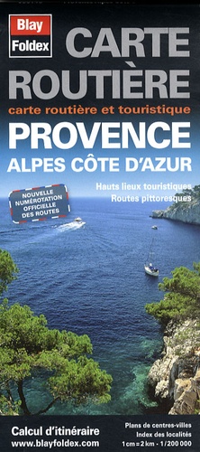  Blay-Foldex - Provence Alpes Côte d'Azur - 1/200 000.