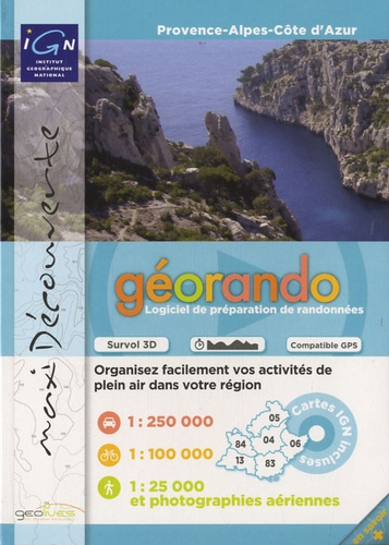  IGN - Provence-Alpes-Côte d'Azur - DVD.