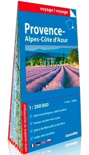  Express Map - Provence-Alpes-Côte d'Azur - 1/300 000.