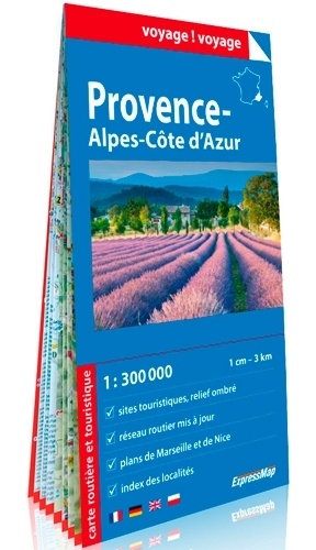 Provence-Alpes-Côte d'Azur. 1/300 000