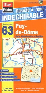  Blay-Foldex - Puy-de-Dôme - 1/180 000.