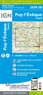  IGN - Puy-l'Evêque, Luzech - 1/25 000.