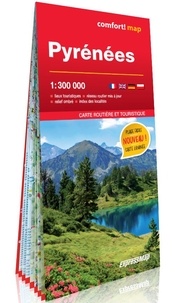  XXX - Pyrénées 1/300.000 (carte grand format laminée).