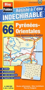 Blay-Foldex - Pyrénées-Orientales - 1/180 000.