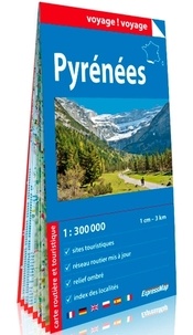  Express Map - Pyrénées - 1/300 000.