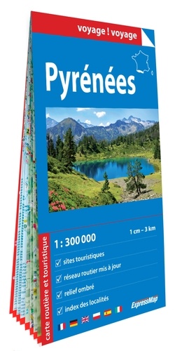  Express Map - Pyrénées - 1/300 000.