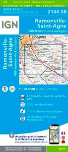  IGN - Ramonville-St-Agne, Villefranche-de-Lauragais - 1/25 000.