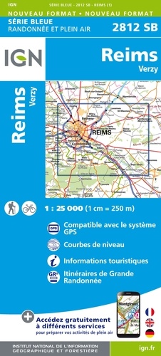 Reims, Verzy. 1/25 000