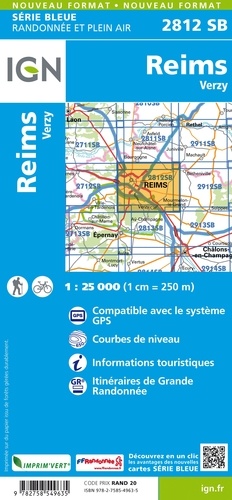 Reims, Verzy. 1/25 000