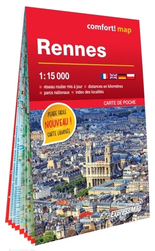  Express Map - Rennes - 1/15 000.
