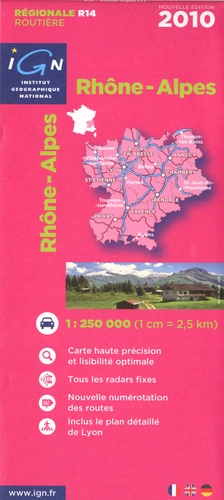  IGN - Rhône-Alpes - 1/250000.