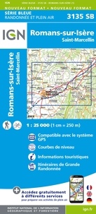  IGN - Romans-sur-Isère, Saint-Marcellin - 1/25 000.