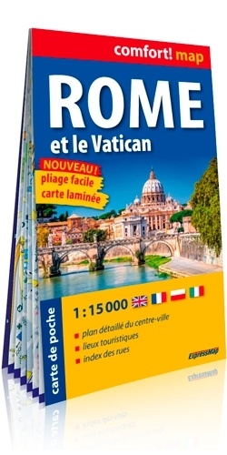Rome et le Vatican. 1/15 000