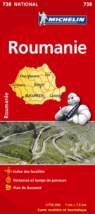  Michelin - Roumanie - 1/750 000.
