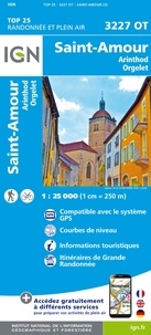  IGN - Saint-Amour, Arinthod, Orgelet - 1/25 000.
