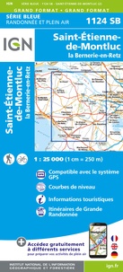  IGN - Saint-Etienne-de-Montluc, La Bernerie-en-Retz - 1/25 000.