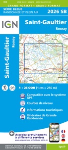  IGN - Saint-Gaultier, Rosnay - 1/25000.