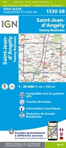  IGN - Saint-Jean-d'Angély, Tonnay-Boutonne - 1/25 000.