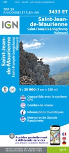 IGN - Saint-Jean-de-Maurienne, Saint-François-Longchamp, Valmorel - 1/25 000.