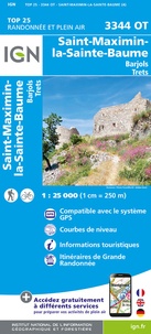  IGN - Saint-Maximin-la-Sainte Baume - Barjols, Trets. 1/25 000.
