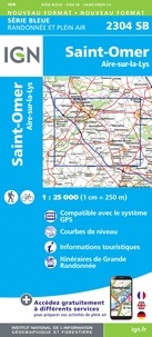  IGN - Saint-Omer, Aire-sur-la-Lys - 1/25 000.