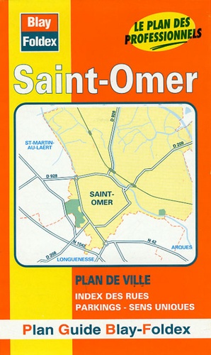  Blay-Foldex - Saint-Omer - Plan de ville.