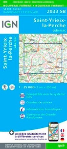  IGN - Saint-Yrieix-la-Perche, Lubersac - 1/25 000.