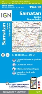  IGN - Samatan, Lombez, L'Isle-en-Dodon - 1/25 000.