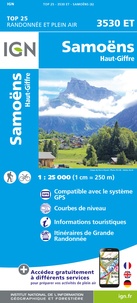  IGN - Samoëns, Haut-Giffre - 1/25 000.