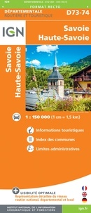  IGN - Savoie, Haute-Savoie - 1/150 000.