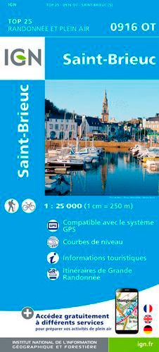St-Brieuc. 1/25 000 5e édition