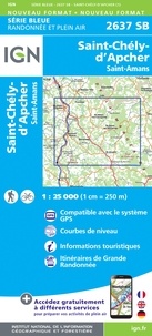  IGN - St-Chély-d'Apcher - 1/25 000.