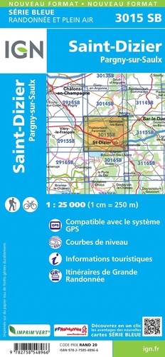 St Dizier, Pargny-sur-Saulx. 1/25 000