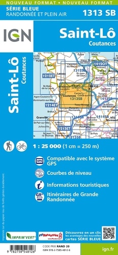 St-Lô, St-Sauveur-Lendelin. 1/25 000