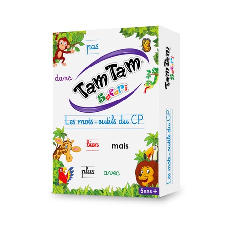 Tam Tam Safari. Les mots-outils du CP